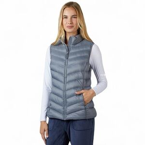 32  Degrees Heat/WOMEN'S LIGHTWEIGHT PACKABLE VEST /Large in Blue